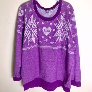 PINK Victoria Secret Ugly Christmas Sweater